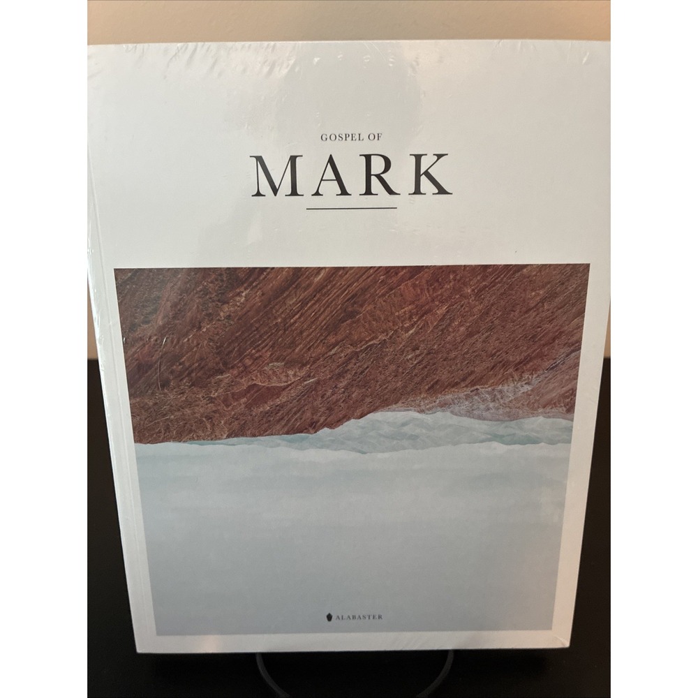 Alabaster Co Gospel of Mark NLT Bible Art Book New Sealed 9781952357060